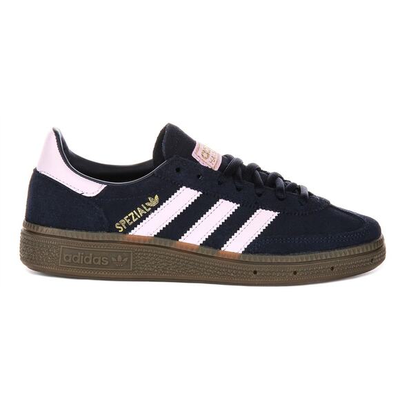 Adidas Unisex girls Kids' Navy Pink Campus 00S 3 Stripes Lace Up Sneakers Size 1 - Picture 2 of 12